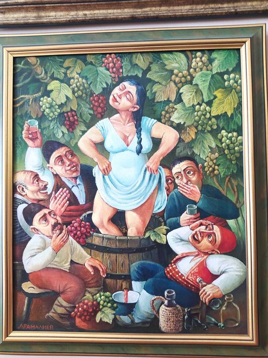 Картина на Димитър Драмалиев