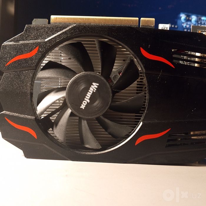 Видеокарта Rx550 4gb
