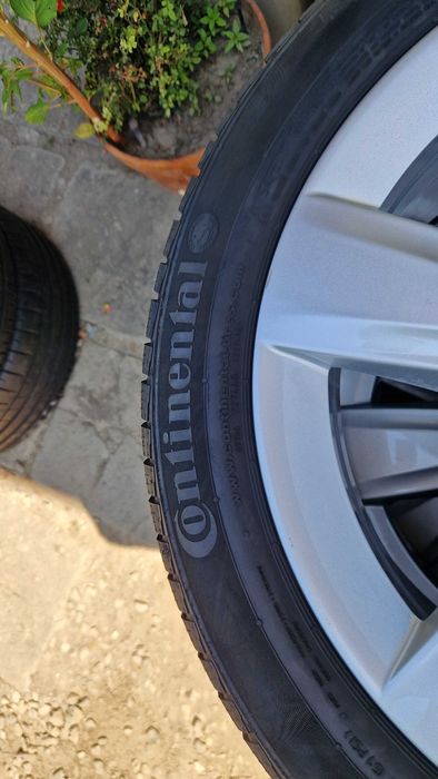 BMW F45,46 оригинални джанти със гуми 205/55/17 7,5J ET54 5×112 ЦО66