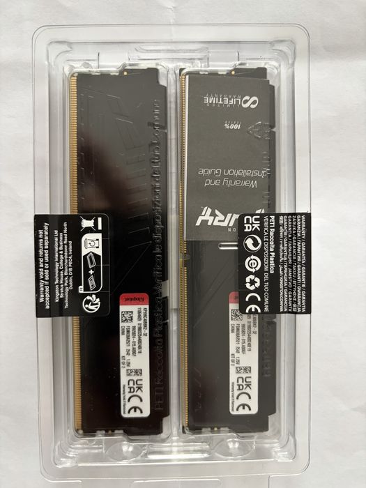 Vand memorii ram Kit 2x16GB (32GB) Kingston Fury Beast DDR5