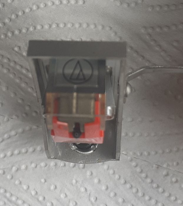 Headshell Saba cu doza MM Audio Technica AT 13 Ea ( ac rupt )