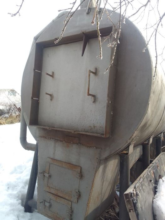 Печь для производства древесного  угля