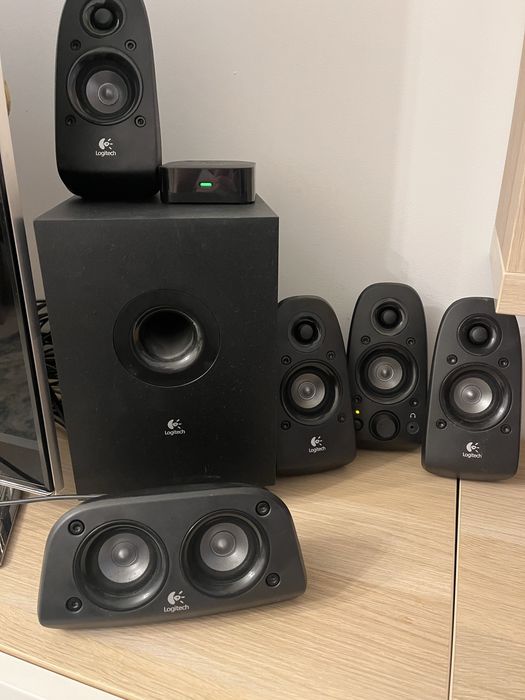 Sistem audio Logitech 5.1 + adaptor Bluetooth