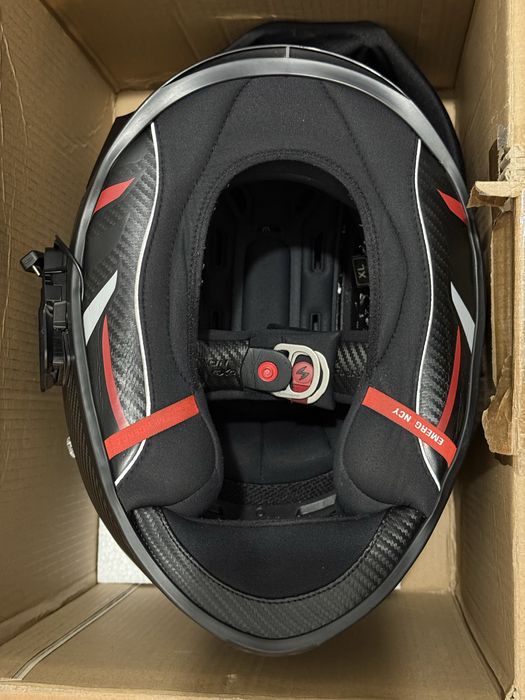Casca moto SCORPION R1 CARBON XL ca noua