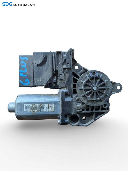 Motoras Macara Electrica pentru Geam Sticla Usa Portiera Dreapta Spate Volkswagen Golf 5 Plus 2004 - 2008 Cod 5M0839402B 1K0959704F [L9519]