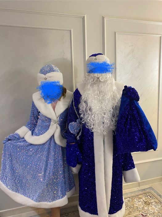 Костюмы дед Мороза и Снегурочки