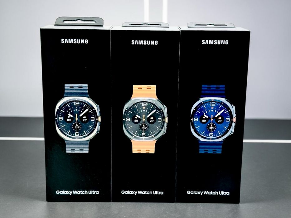 НОВ! Samsung Galaxy Watch Ultra 2025 LTE 47mm Blue / Gray / White / Silver 2г. Гаранция!