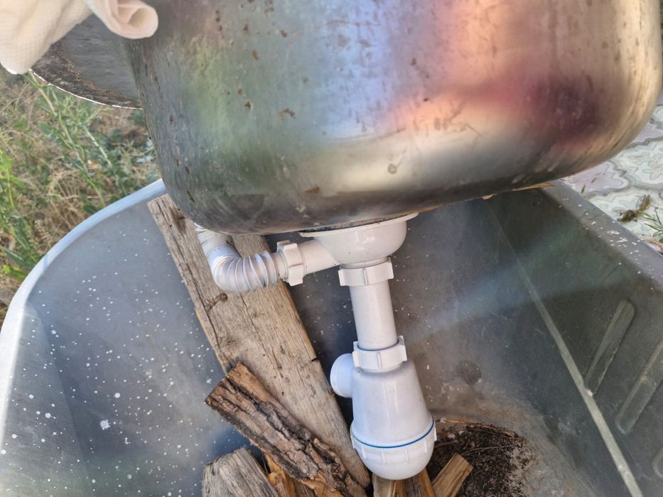 Раковина нержавейка б/у