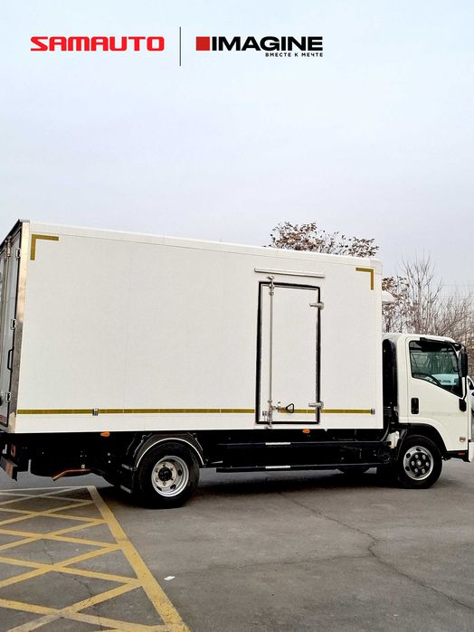 Грузовой автомобиль рефрижератор (0/-18, -5+5) ISUZU NPR 82 L CNG