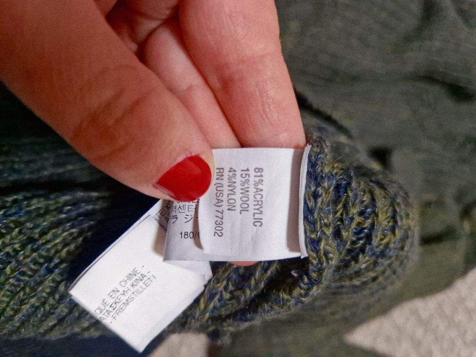 Pulover lana/acril zara man