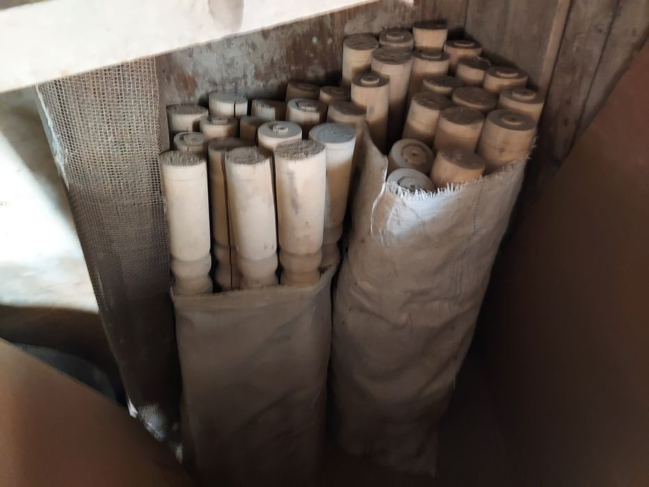 Деревянные балясины для лестницы (перила)