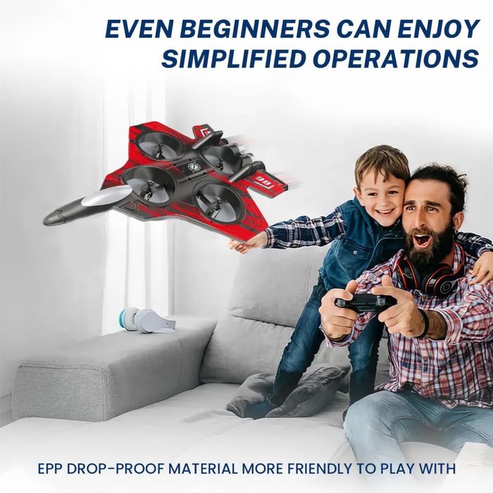 Мини дрон самолёт