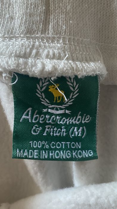 Abercrombie & Fitch бял спортен панталон
