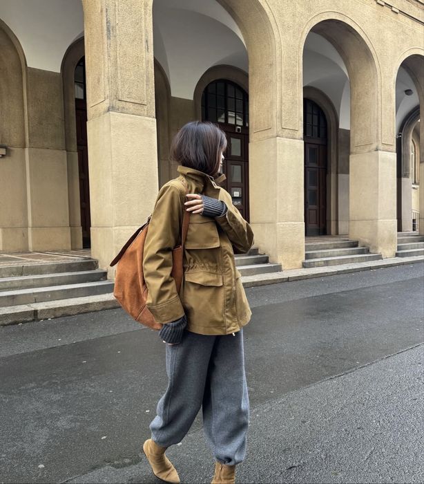 Куртка с кулисками от Zara