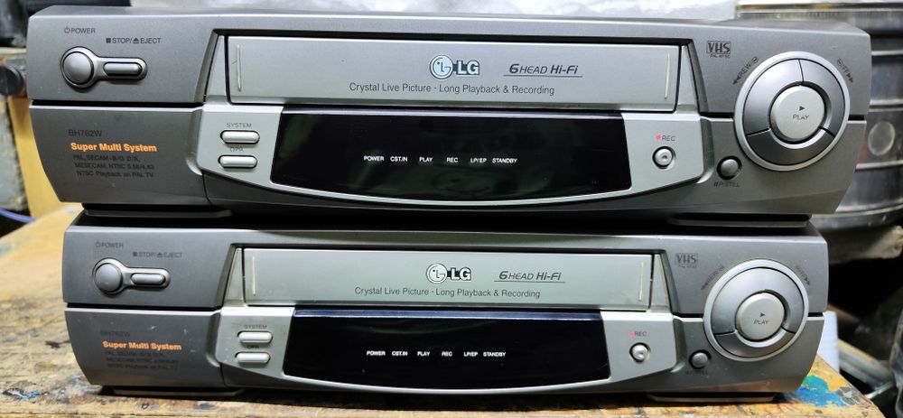 HI-FI STEREO видеомагнитофон LG