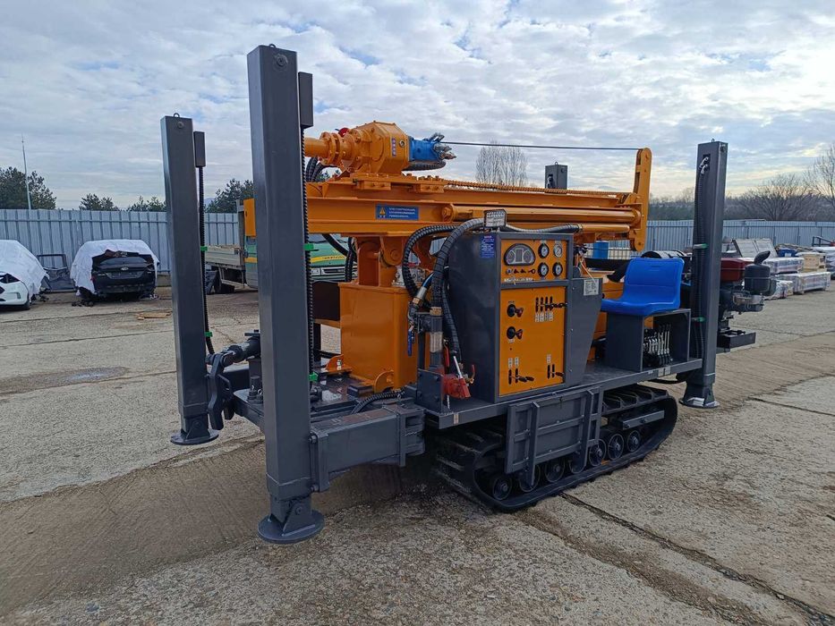 Сондажно оборудване-машина, корони,длета,щанги,лостове, пневмоудърници