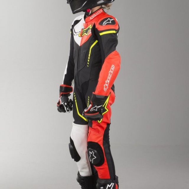 Alpinestars gp plus детски кожен мото екип