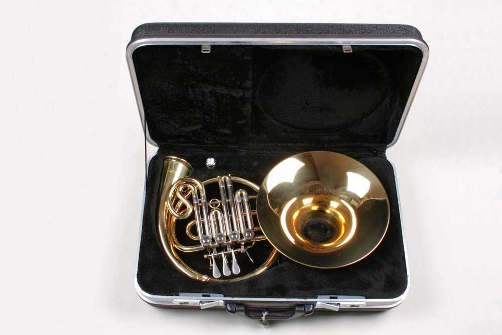 Corn francez Bb Si bemol Karl Glaser WH 126 palnie detasabila