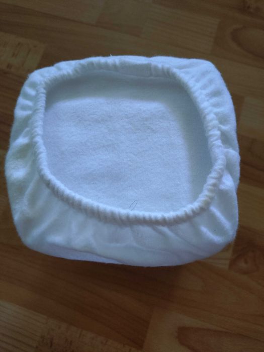 Чаршаф от четкан памук 90x190x28