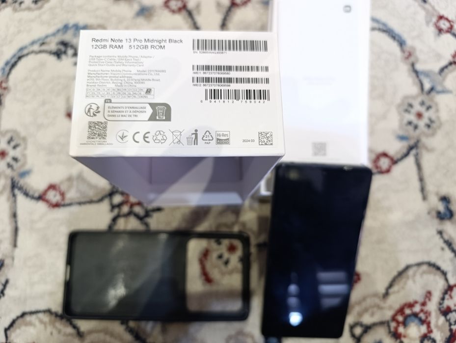 Redmi Not 13 pro 12 ga 512 gig im otgan holati alo