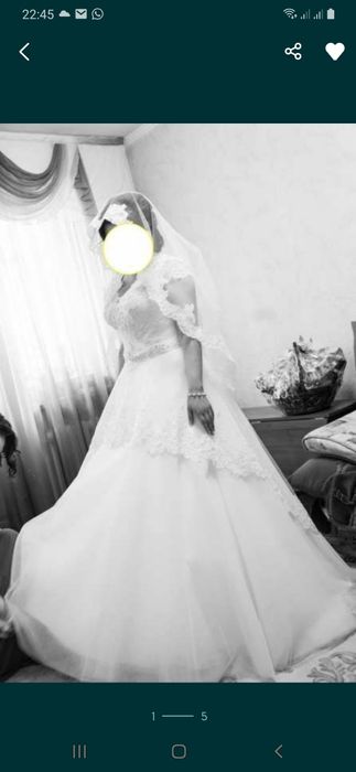 Продам свадебное платье