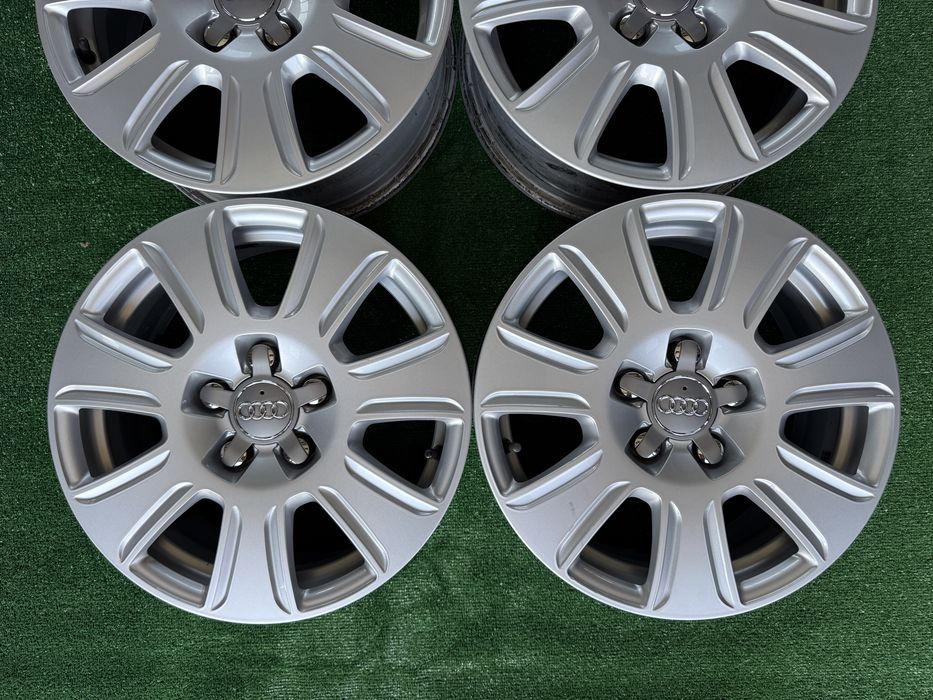 4бр. ОТЛИЧНИ 16” ОРИГИНАЛНИ Джанти 5х112 за -AUDI Q3/VW Sharan, Tiguan/SEAT Alhambra/SKODA/Vag- 6.5Jx16H2, ET33