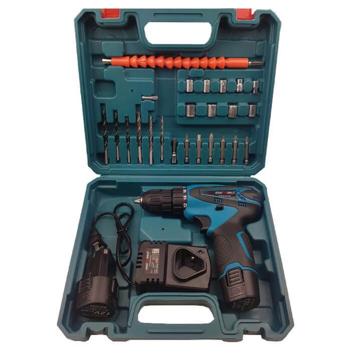 Акумулаторен Винтоверт с две батерии - Компелкт