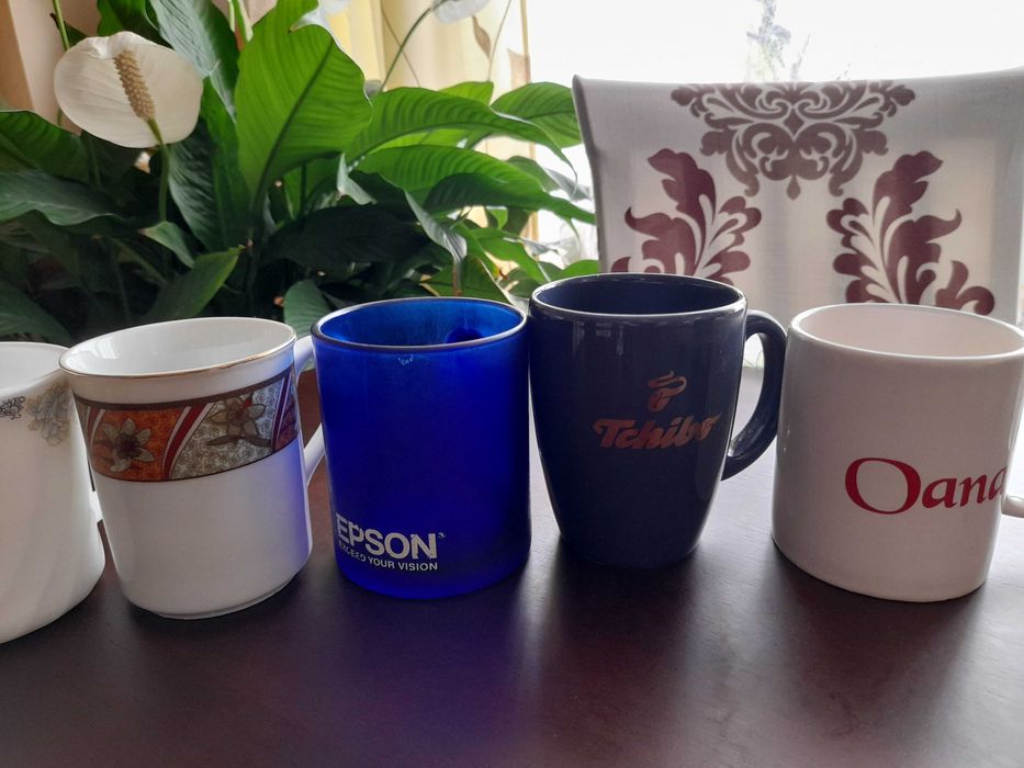 Set de cafea/ceai din portelan de Alba Iulia, cani