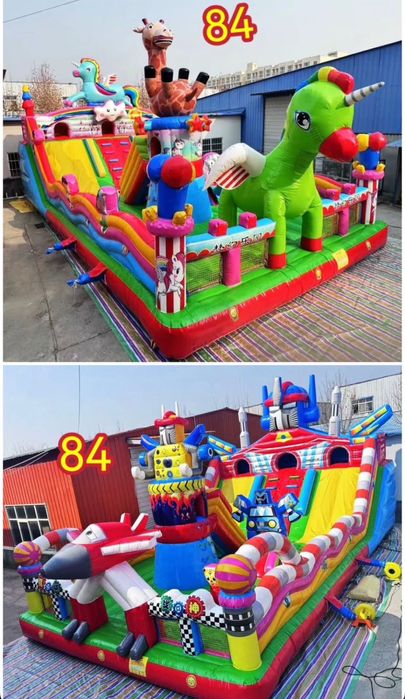 Батут надувной новый