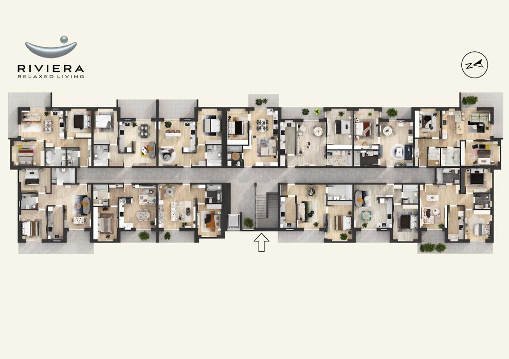 Apartament cu 2 camere - RIVIERA ORADEA