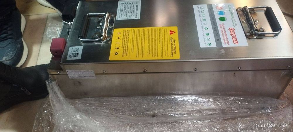 Аккамулятор литий-железо-фосфатные хватит вам на 3-4 года