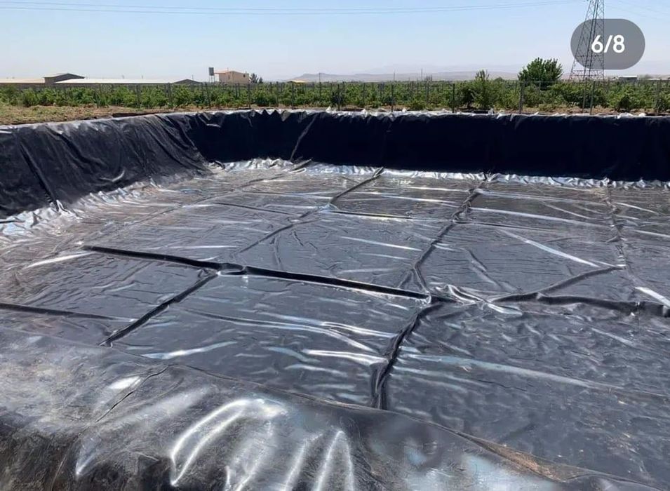 Геомембрана   HDPE толщина 0,5мм  5м ширина