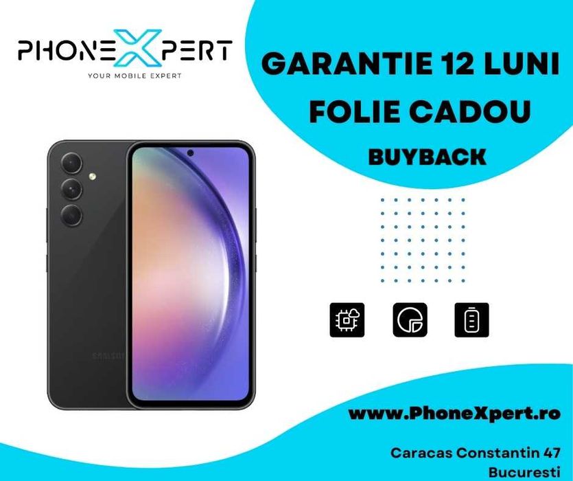 PhoneXpert SH- Samsung Galaxy A54 128GB Graphite Ca Nou #54919