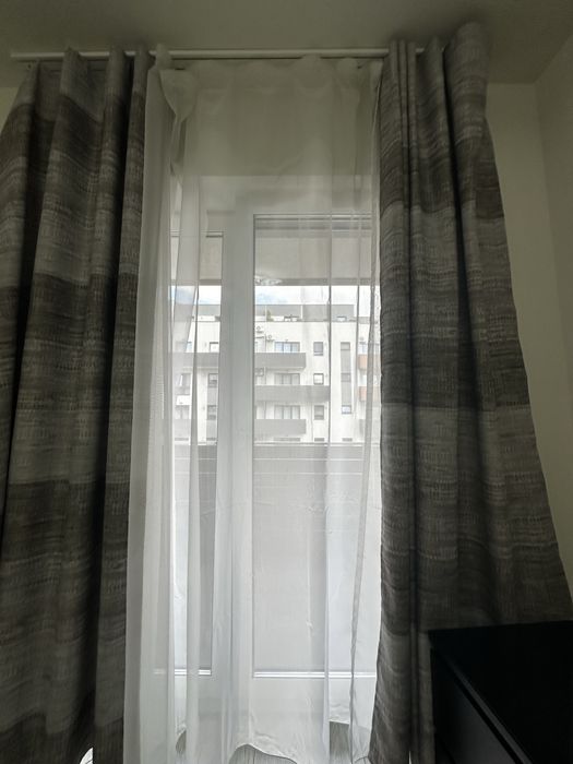 Perdea + draperii pentru sina