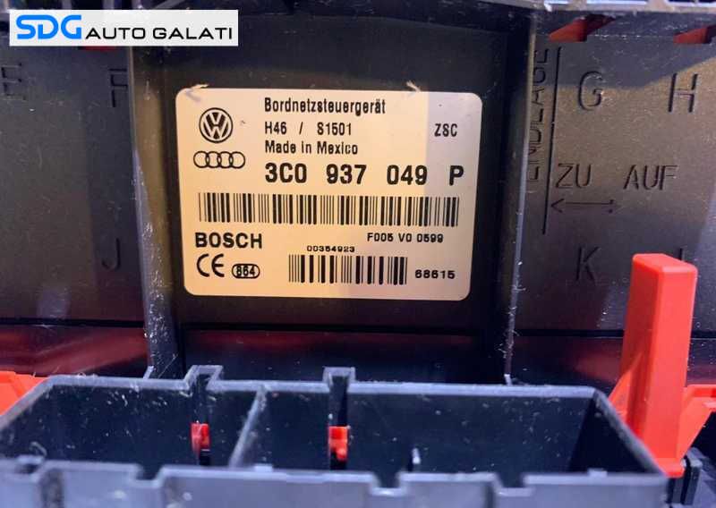 Unitate Modul Calculator Confort Comfort Panou Tablou Sigurante Volkswagen Passat B6 2005 - 2010 Cod 3C0937049P [L4994]