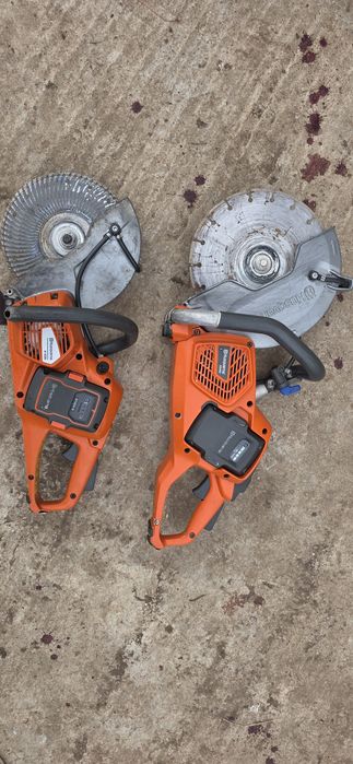 Drujba taiat betonul husqvarna k540i si k535i + acumulatori