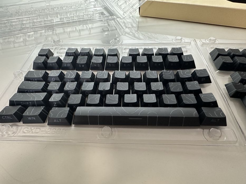 Set Keycaps Backlit Shine Through