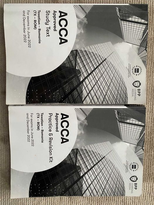 Vand Manuale ACCA - Romanian Taxation