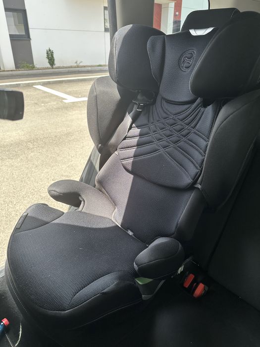 Cybex Platinum Solution T i-Fix Comfort, 3-12 ani, Sepia Black