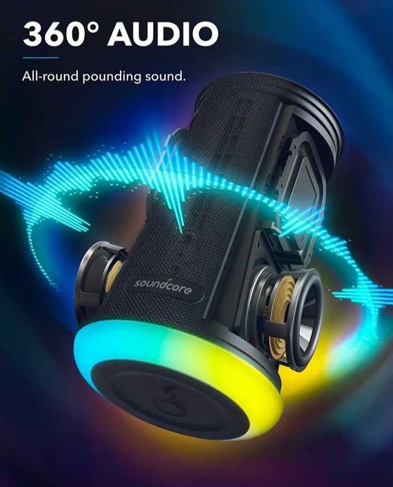 Новая Anker Sound Core  -блютуз-колонка-с гарантией -доставка