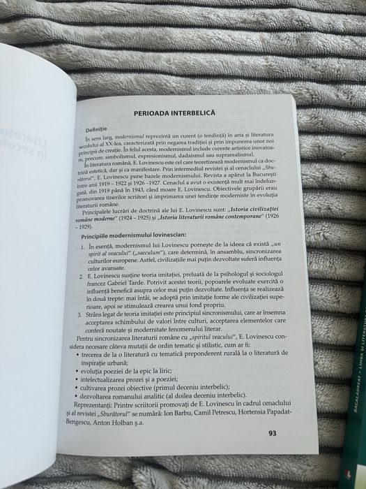 Vand Carti Pregatire Bacalaureat Limba Romana