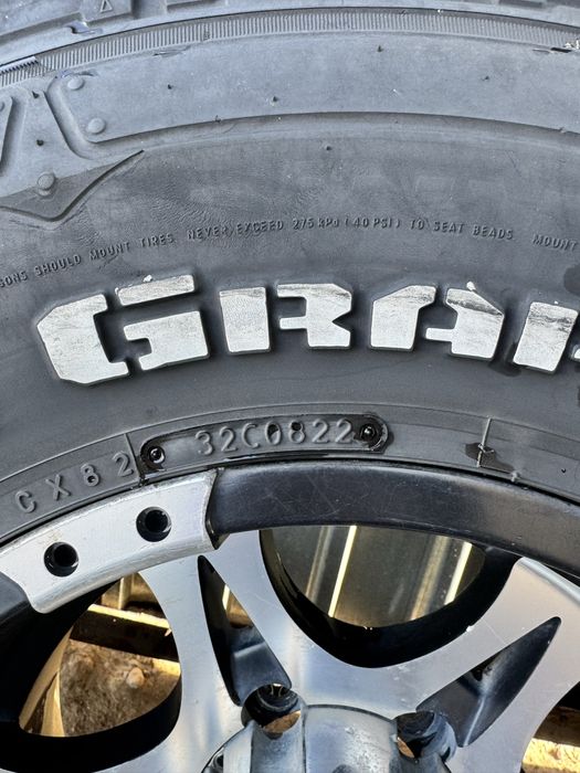 31-е колеса в сборе в отличном состоянии на mitsubishi