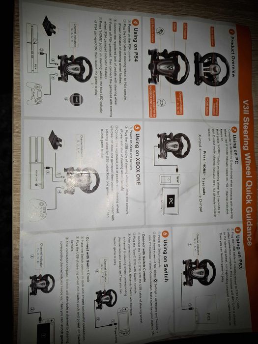 Volan Play Station 4,PS3 si Calculator