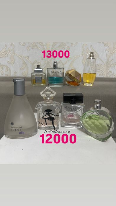 Парфюм б/у разный оригинал