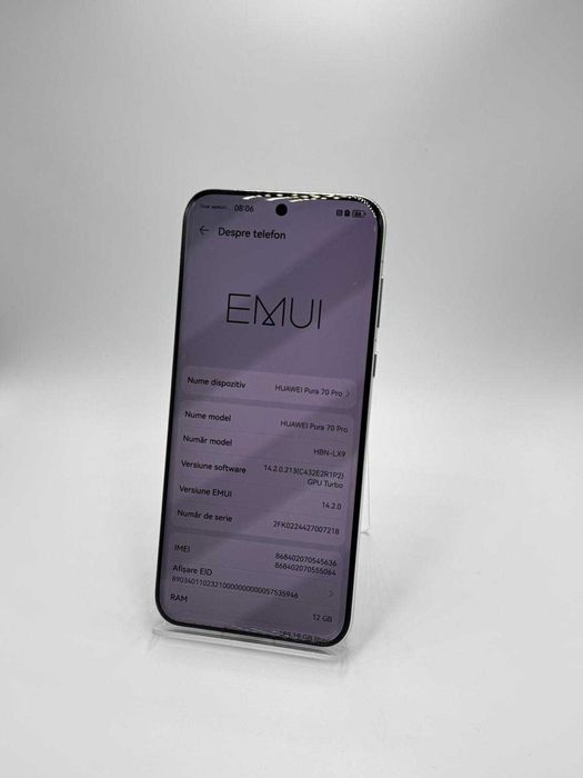 Huawei Pura 70 PRO / 512 GB 12 GB RAM / Factura / Garantie #45542