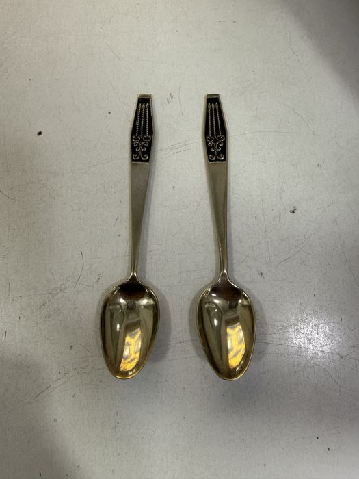 Серебряная ложка Ссср 875 пробы