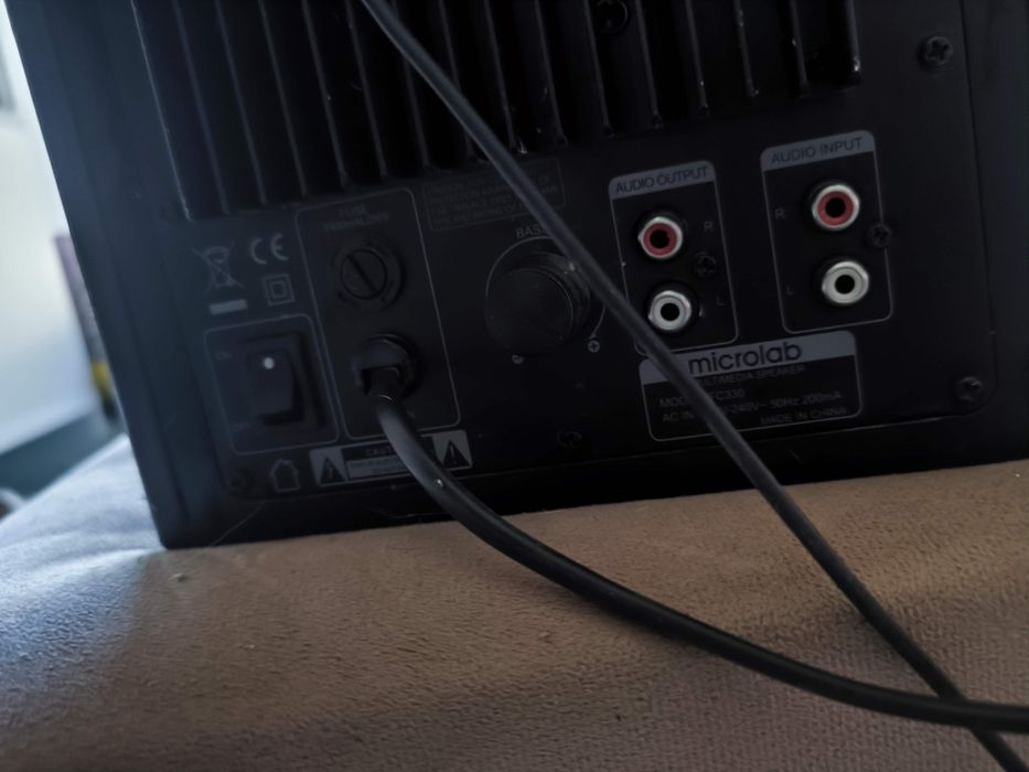 Microlab FC330, 2.1, 56w speakers, колони и субуфер