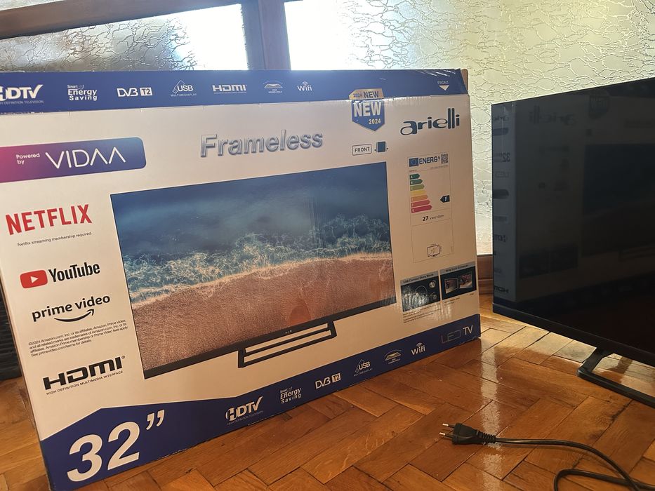 Телевизор ARIELLI LED32N216VDA SMART, 32"