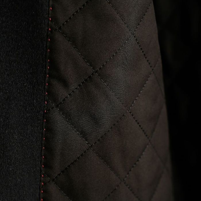 100% Шерстяной кароткое Пальто.