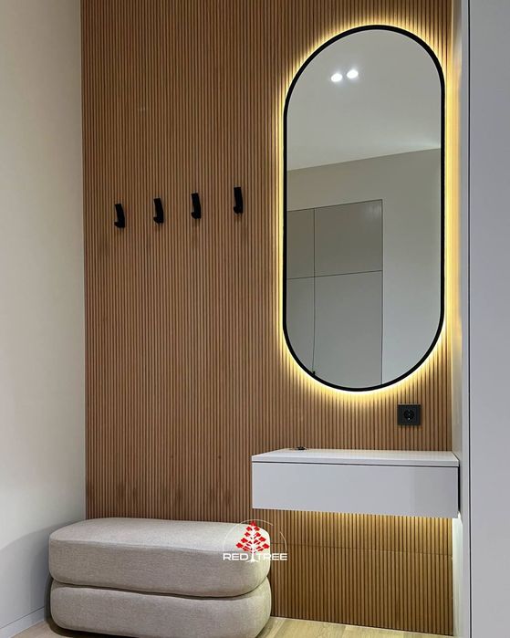 Зеркало Российская! Зеркало с сенсорным включательом! Зеркало на заказ